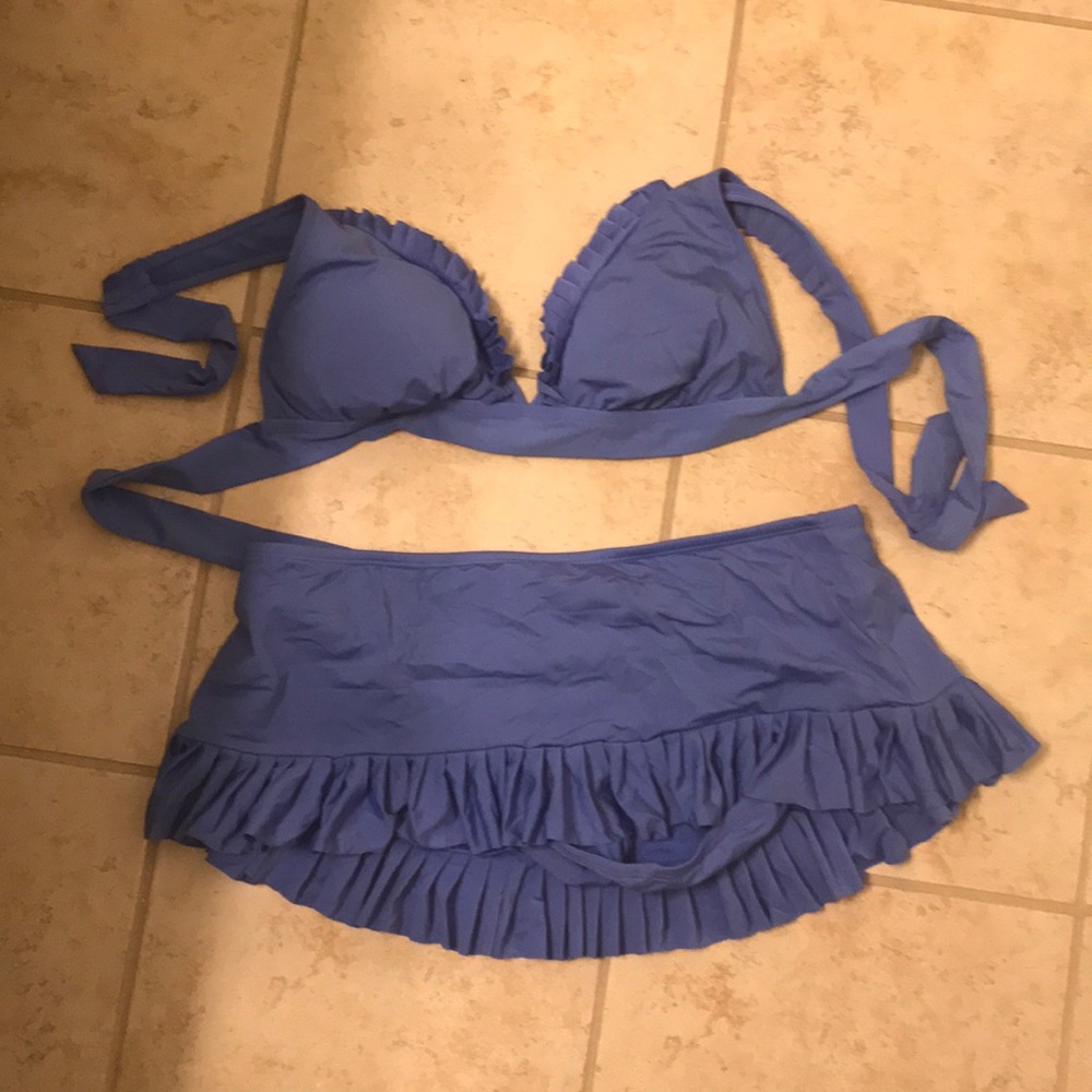 Blue bikini size L